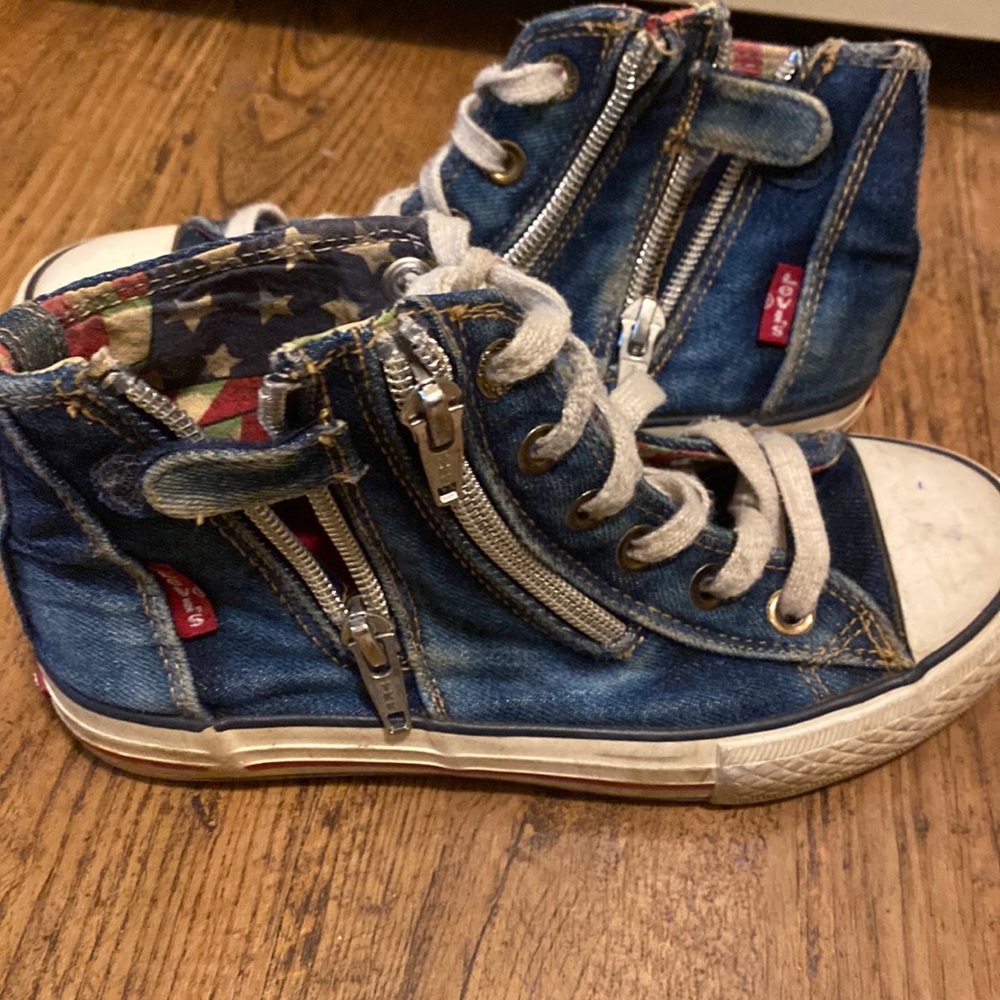Levi’s Soho-Mid Double Zip High Top Sneakers